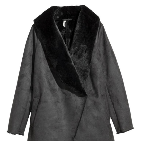 Wool-blend double-breasted coat - Picture 2 of 2